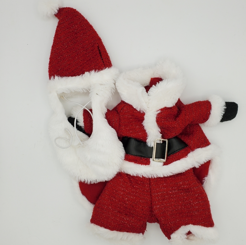 NWOT Cat 2 piece Santa Outfit Williamstown Home